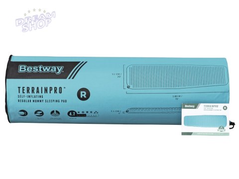 Bestway materac TerrainPro Karimata samopompująca 183x51cm 69621