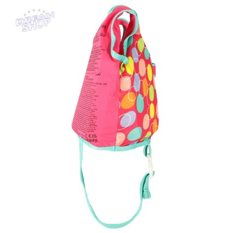 BESTWAY 32176 Kamizelka do pływania dziecięca różowa 1-3lat 11-19kg