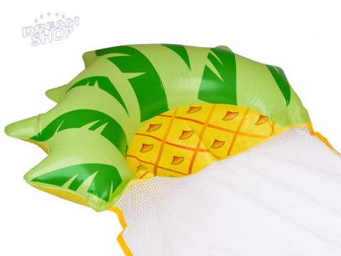 Dmuchany materac Hamak wodny siatka, model ananas na basen i plażę SP0760