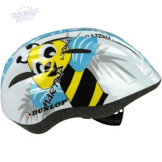 KASK ROWEROWY DZIECIĘCY REGULOWANY DUNLOP R. (48-52CM ) - BEE