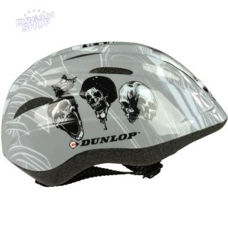 KASK ROWEROWY DZIECIĘCY REGULOWANY DUNLOP R. (48-52CM ) - GREY