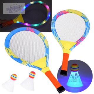 Paletki Świecące do Badmintona - badminton Gra towarzyska SP0779