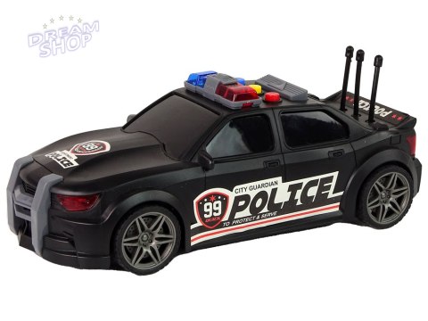 Auto Sportowe Policja 1:16 Czarny Dźwięk