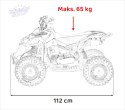 Pojazd Quad Spalinowy RENEGADE HighPer 49CC Żółty