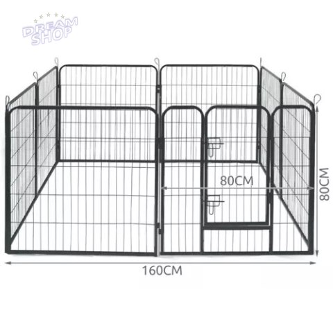 Kojec - klatka dla zwierząt 80x80cm Malatec 23769