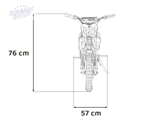 Pojazd Motor RENEGADE 50R Czerwony