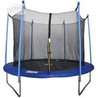 TRAMPOLINA ENERO Z SIATKĄ WEWNĘTRZNĄ fi244CM 3 NOGI