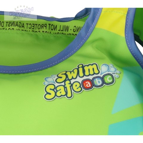 BESTWAY 32174 Kamizelka dmuchana do pływania kapok z rękawkami zielona 3-6lat 13-30kg