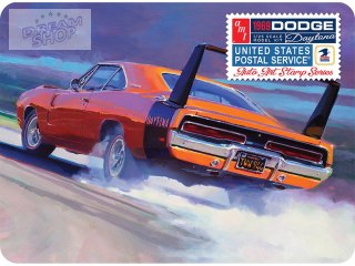 Model Plastikowy - Samochód 1:25 1969 Dodge Charger Daytona (USPS Stamp Series Collector Tin)