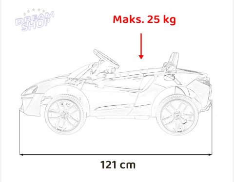 Pojazd Mclaren Artura Niebieski