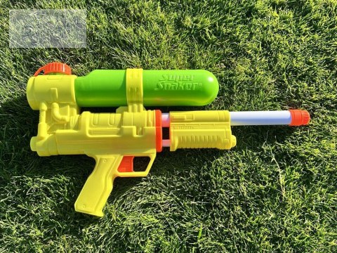 Super poręczny pistolet na wodę dla dzieci żółty Nerf Soa XP50 ZA5185