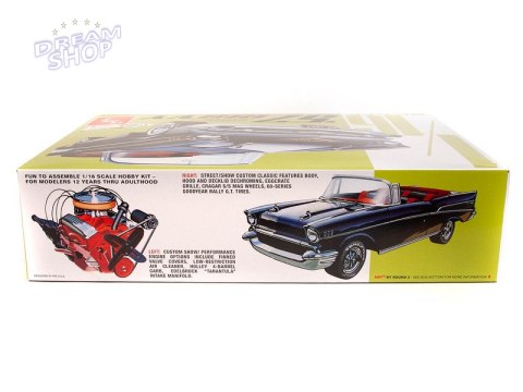 Model Plastikowy - Samochód 1:16 1957 Chevy Bel Air Convertible Model Plastikowy - Samochód 1:16 1957 Chevy Bel Air Convertible