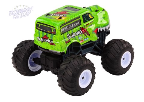 Auto Terenowe Zdalnie Sterowane 2.4G RC 1:12 Dinozaur Zielony