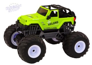 Auto Terenowe Zdalnie Sterowane 2.4G RC 1:12 Zielony