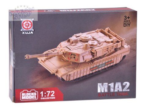 Klocki Abrams M1A2 Amerykański Czołg zbuduj Czołg 1:72 ZA5024