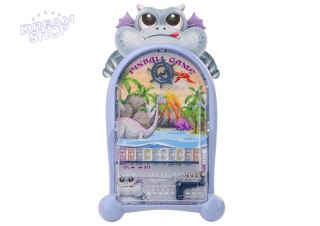 Gra Zręcznościowa Pinball Dinozaury Smok Stojak Niebieski