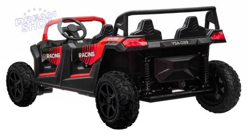 Pojazd 4-osobowy Buggy ATV RACING UTV2000 Z Baterią Li-ion Czerwony