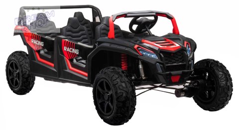 Pojazd 4-osobowy Buggy ATV RACING UTV2000 Z Baterią Li-ion Czerwony