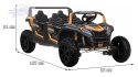 Pojazd 4-osobowy Buggy ATV RACING UTV2000 Z Baterią Li-ion Złoty