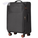 TRN01, Zestaw 3 walizek (L,M,S) Wings, Grey +gratis torba podręczna
