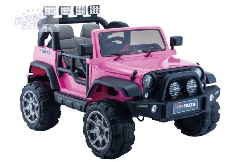 Auto na Akumulator Jeep HP012 Różowe