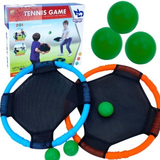 WOOPIE Gra Zręcznościowa 2w1 Tennis Frisbee