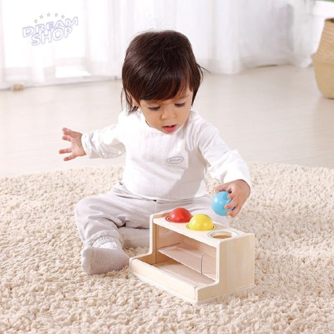 TOOKY TOY Box Pudełko XXL Montessori Edukacyjne 7w1 Sensoryczne 16-18 Mies.