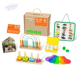 TOOKY TOY Box Pudełko XXL Montessori Edukacyjne 7w1 Sensoryczne 25-30 Mies.