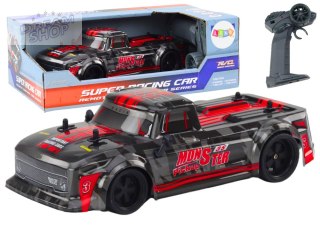 Zdalnie Sterowane Auto Pick-Up RC 1:18 Gumowe Opony Czerwony