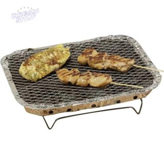 GRILL PIKNIKOWY JEDNORAZOWY 600G 31x24x4,8cm