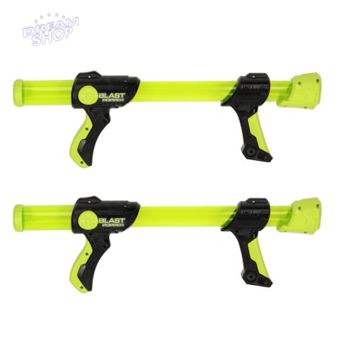 Pistolet na kulki piankowe x2 zestaw + maska ochronna x2