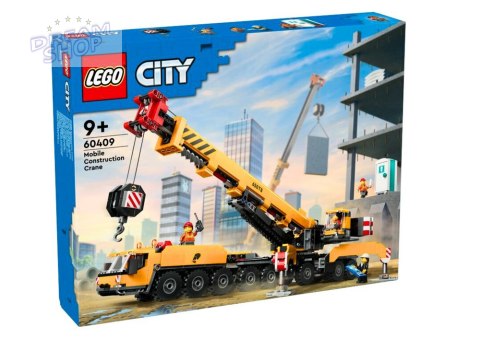 Klocki LEGO CITY Żółty Ruchomy Żuraw 1116 el. 60409