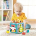 WOOPIE Kostka Sensoryczna Edukacyjna Montessori Sorter 6w1