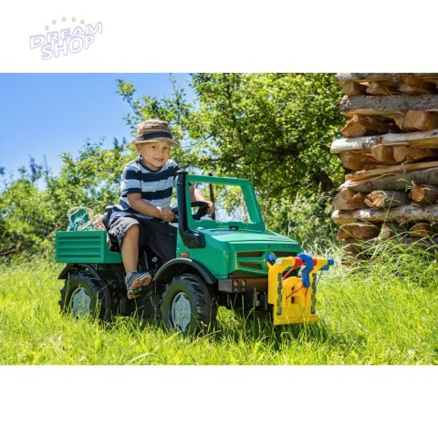 Rolly Toys Ciężarówka Samochód na Pedały Unimog Mercedes-Benz Wyciągarka