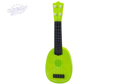 Ukulele Dla Dzieci Mini Gitara 4 Struny Owoc Limonka Zielona 15"