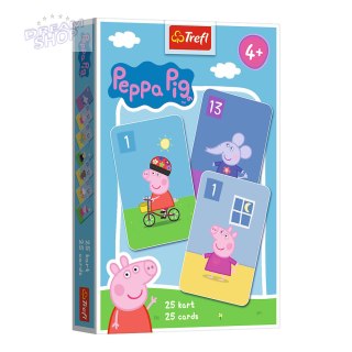 Karty Piotruś Świnka Peppa Peppa Pig +4 Trefl 08506