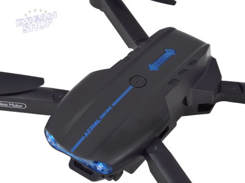 Latający quadcopter Dron model zdalnie sterowany składany kamera RC0658