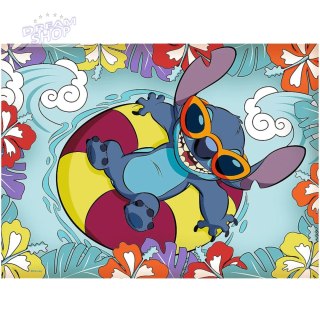 Puzzle Lilo i Stitch 30el. Stitch na wakacjach Trefl 18305