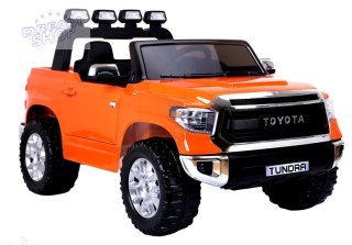 Auto na Akumulator Toyota Tundra Pomarańczowa