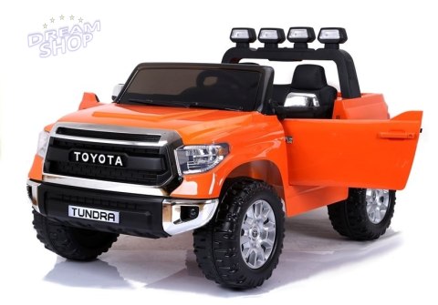 Auto na Akumulator Toyota Tundra Pomarańczowa