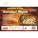 Gry planszowe Warcaby & Młynek Trefl 01681