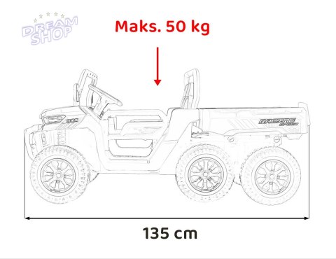 Pojazd Farmer Truck Speed 900 Biały