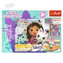 Puzzle 20 MiniMaxi Koci Domek Gabi 20 elementów 3+ Trefl 21156