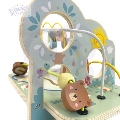 TOOKY TOY Drewniana Pętla Motoryczna Leśny Labirynt TOOKY TOY Drewniana Pętla Motoryczna Leśny Labirynt