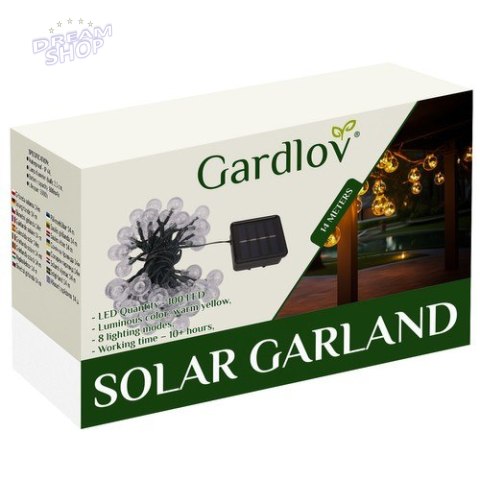 Girlanda solarna 12m IP65 Gardlov 24010