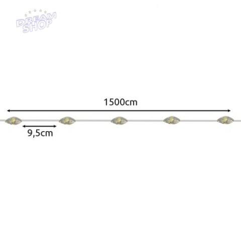 Girlanda solarna 15m IP44 Gardlov 24007