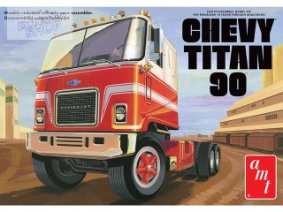 Model Plastikowy - Ciężarówka 1:25 Chevy Titan 90