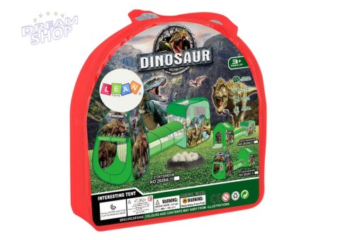 Plac Zabaw Dla Dzieci 3w1 Namiot Iglo Basen Dinozaury