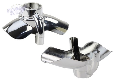 Plastikowe Błotniki PRO700 Srebrne