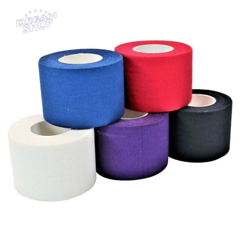 TAŚMA TEJP TAPE SPORTOWA KINESIOLOGICZNA 7,3Mx3,8CM DUNLOP CZERWONY